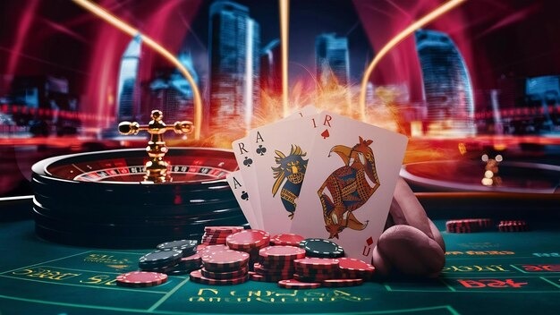 HD streaming interface showing table limits and baccarat options